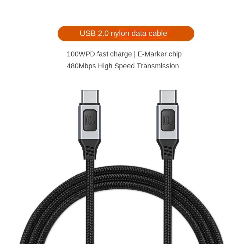 Emarker Ĩ    ̺ PD ,   Ϸ 극̵ C Ÿ  ̺, κ USB-C , 100W, 20V, 5A